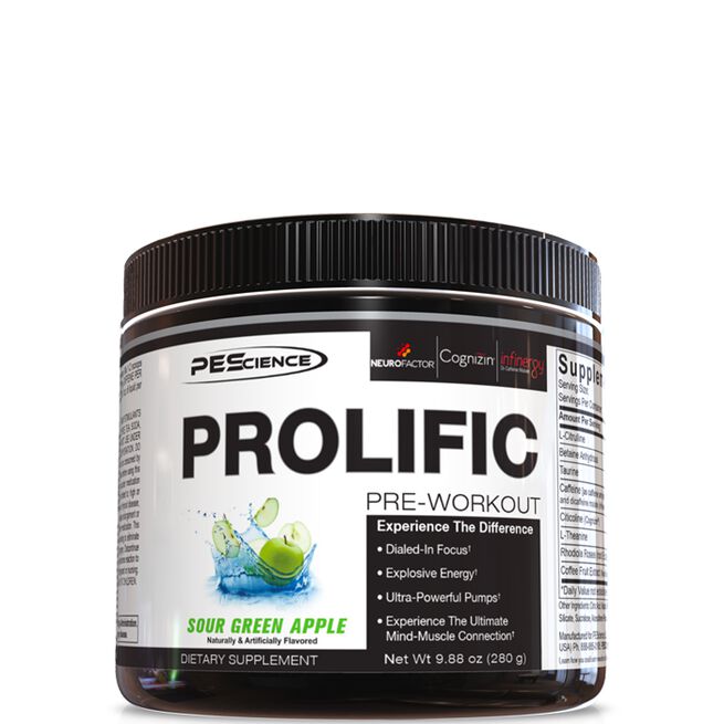 Physique Enhancing Science Prolific PWO 280 g Sour Green Apple