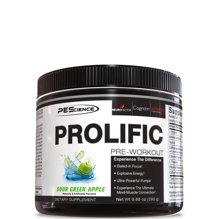 Physique Enhancing Science Prolific PWO 280 g Sour Green Apple