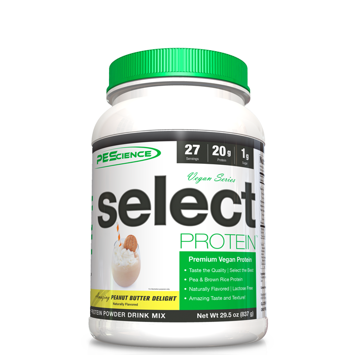 Physique Enhancing Science Select Veganskt Proteinpulver 27 portioner Peanut Butter