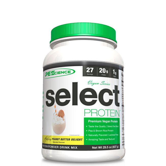 Physique Enhancing Science Select Veganskt Proteinpulver 27 portioner Peanut Butter