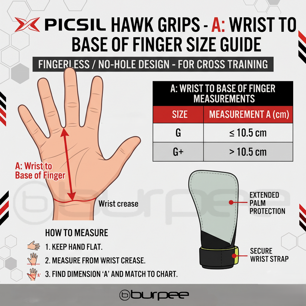 Picsil Hawk Grips Kit - Magnesium-Free