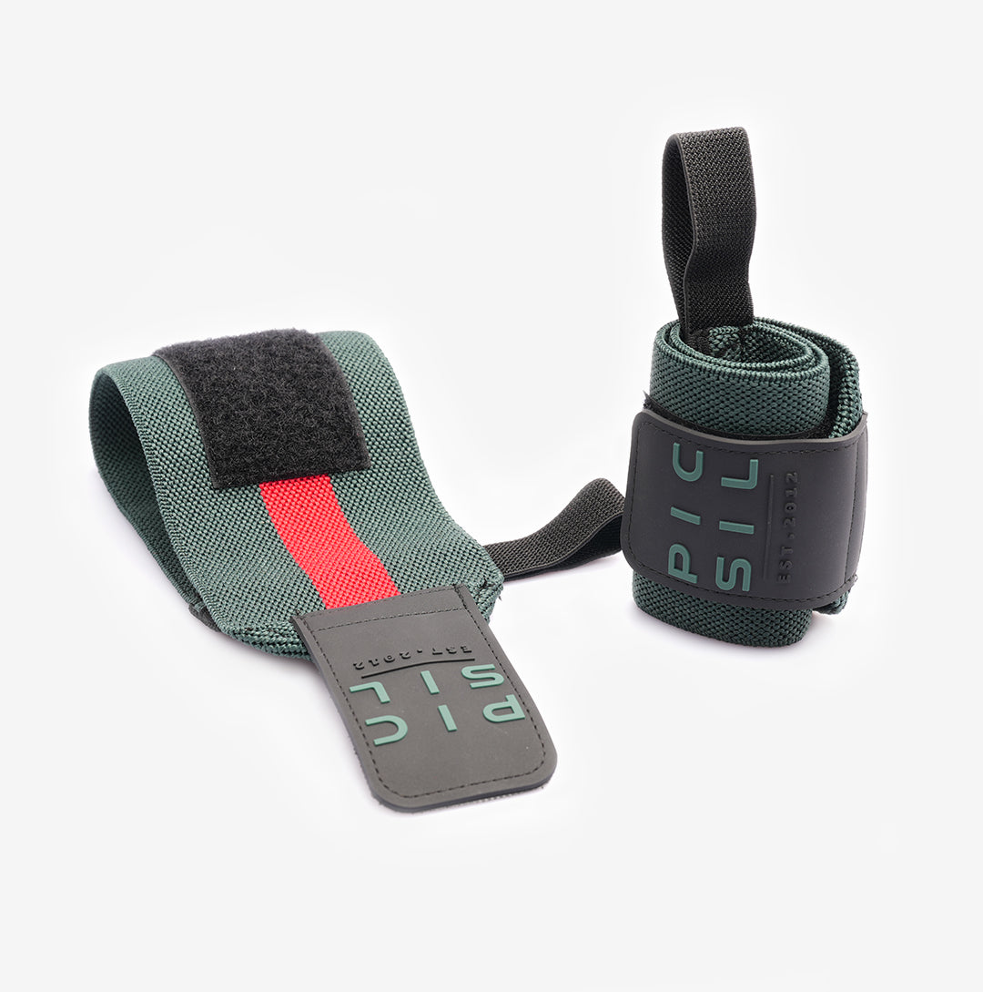 Picsil Picsil Wrist Wrap - Grön/Röd
