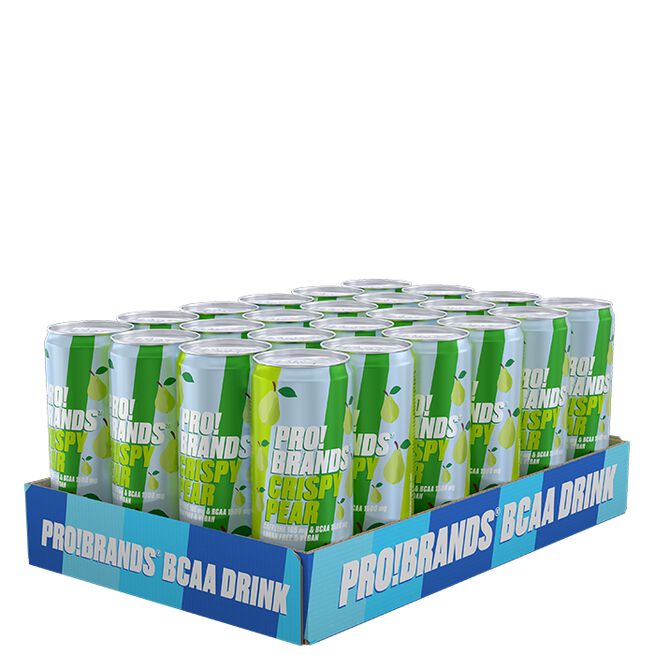 Pro Brands 24 x BCAA Energidryck 330 ml Crispy Pear
