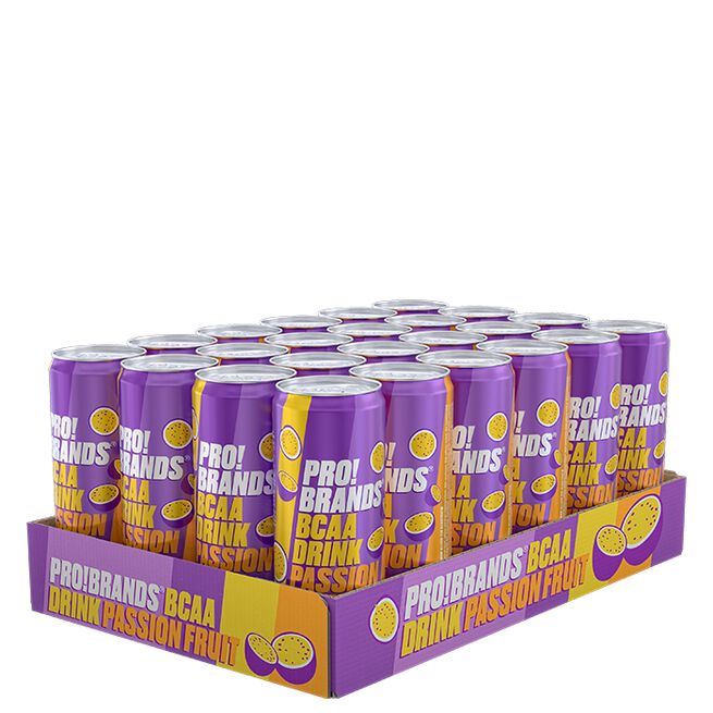 Pro Brands 24 x BCAA Energidryck 330 ml Passionfruit