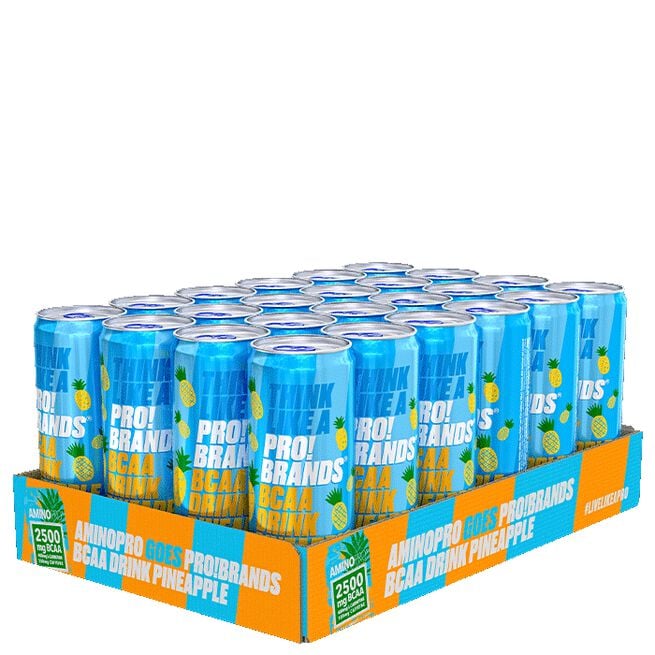 Pro Brands 24 x Pro Brands BCAA Drink, 330 ml 2 kr pant