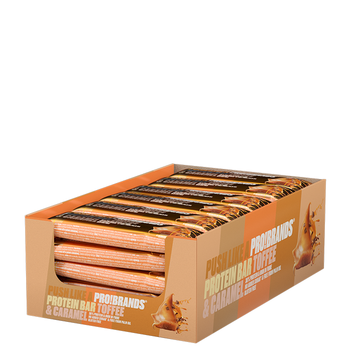 Pro Brands 24 x Proteinbar 45 g Toffee & Caramel