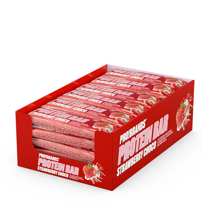 Pro Brands 24 x Proteinbar 45 g Strawberry & Chocolate