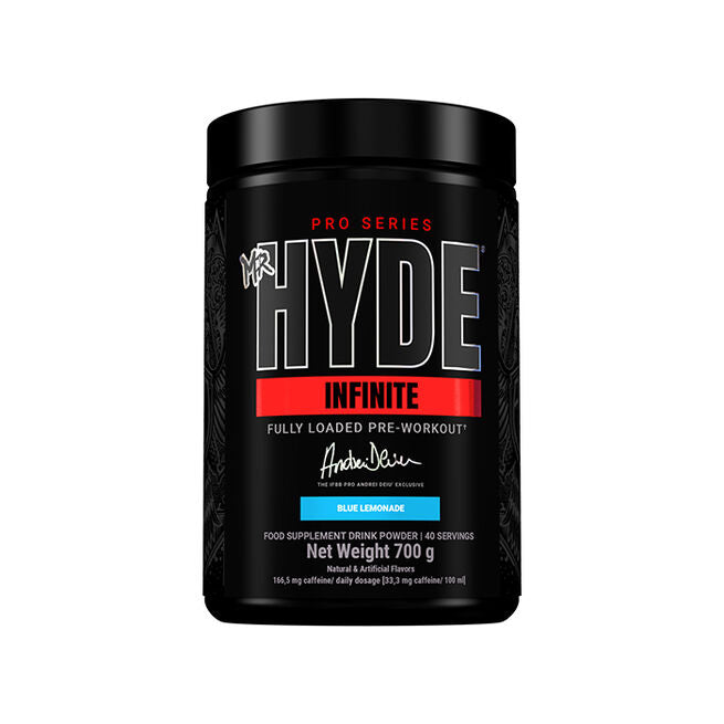 Pro Supps Hyde Infinite PWO Andrei Series Blueberry Lemonade