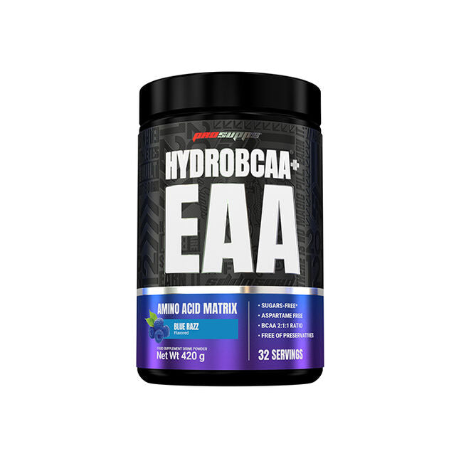 Pro Supps Hydro BCAA + Essentiella Aminosyror 30 portioner Blue Razz