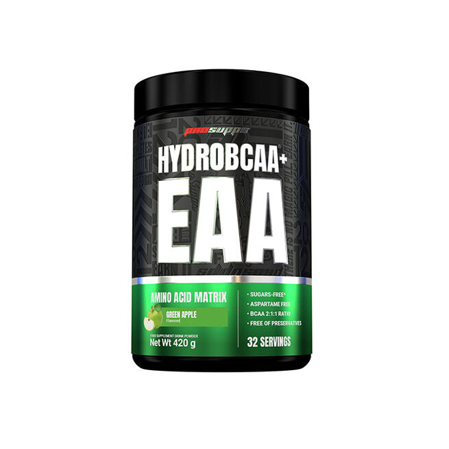 Pro Supps Hydro BCAA + Essentiella Aminosyror 30 portioner Green Apple