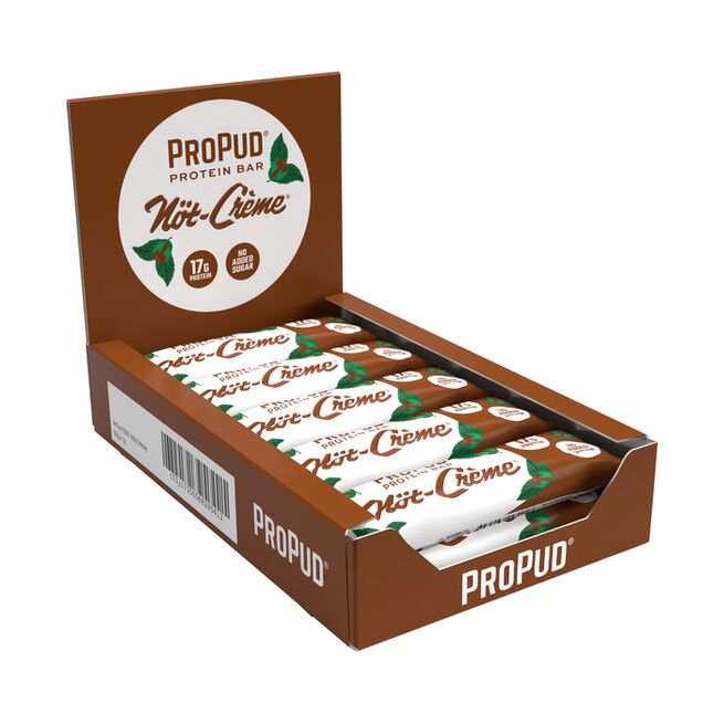 ProPud 12 x Proteinbar 55 g Nöt-crème