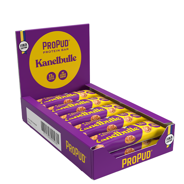 ProPud 12 x Proteinbar 55 g Kanelbulle