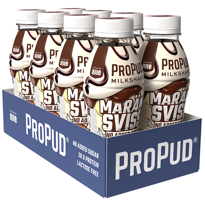 ProPud 8 x ProPud Protein Milkshake, 330 ml Marängsviss