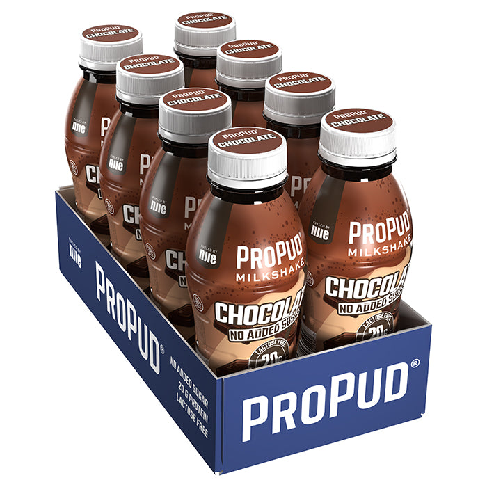 ProPud 8 x ProPud Protein Milkshake, 330 ml Choklad