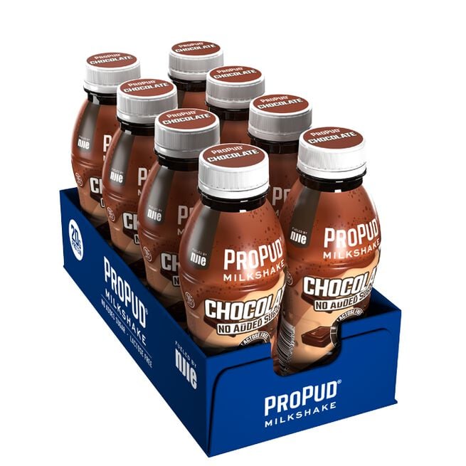 ProPud 8 x ProPud Protein Milkshake, 330 ml Choklad