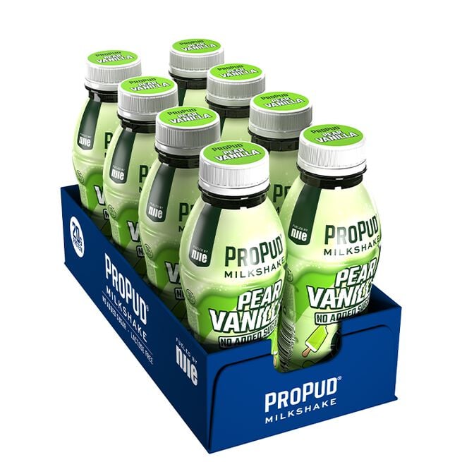 ProPud 8 x ProPud Protein Milkshake, 330 ml Pear vanilla