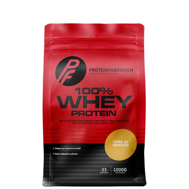 Proteinfabrikken Whey 100%, 1 kg