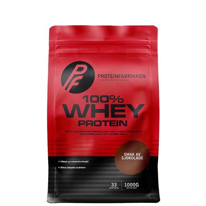 Proteinfabrikken Whey 100%, 1 kg