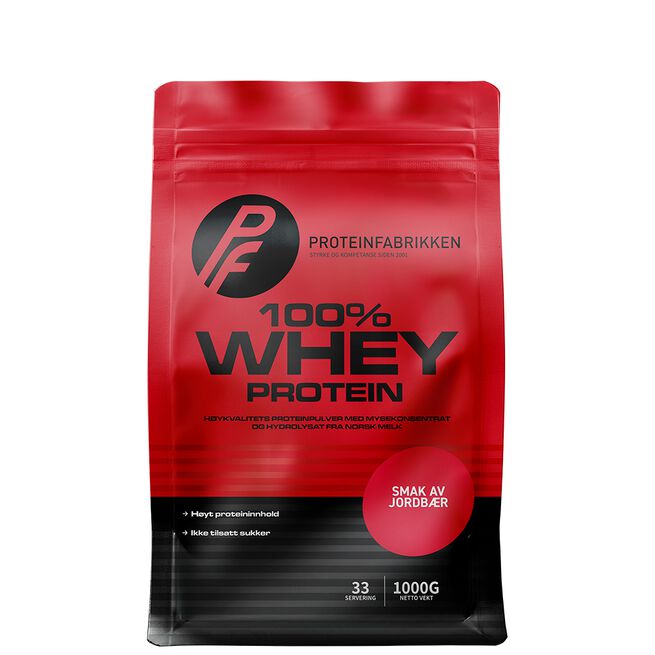 Proteinfabrikken Whey 100%, 1 kg