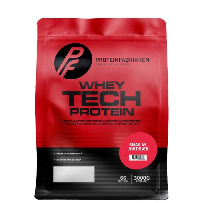 Proteinfabrikken Whey Tech Protein, 3000 g