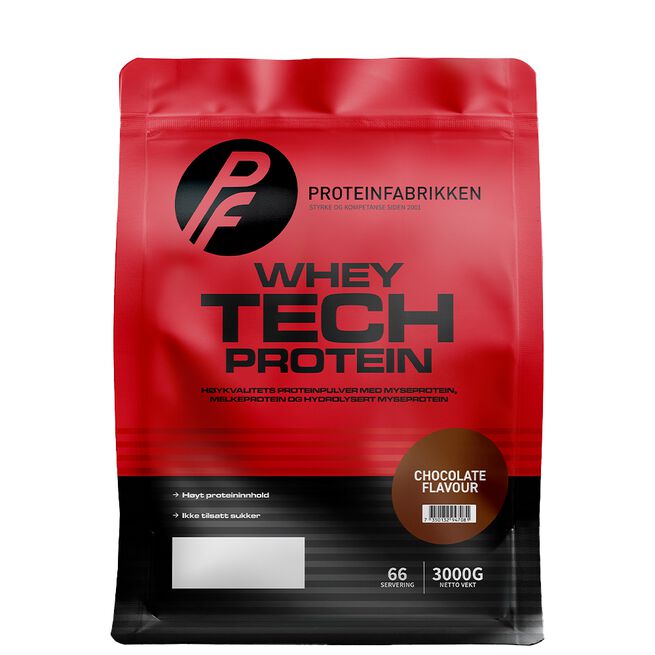 Proteinfabrikken Whey Tech Protein, 3000 g