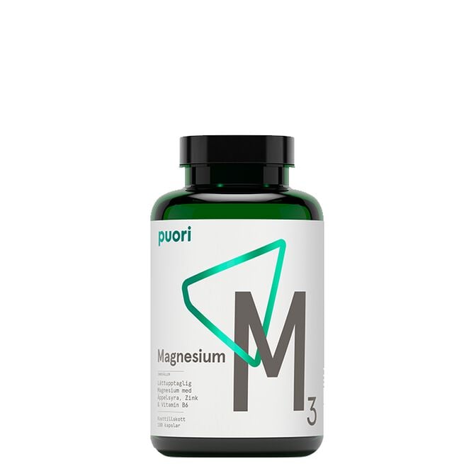 Puori Magnesium & Zink Vegan M3 180 kapslar