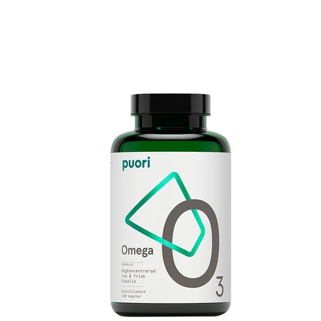 Puori O3 Omega-3 80% 2000 mg 180 kapslar