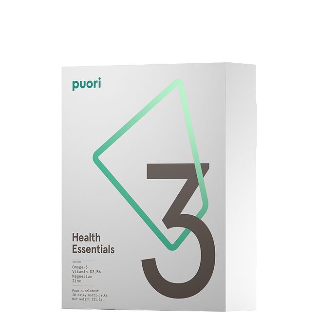 Puori Omega-3 D-vitamin Magnesium 30 doser