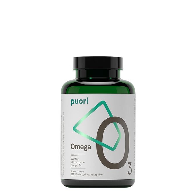 Puori Puori O3 Omega-3 80% 2000 mg 120 kapslar