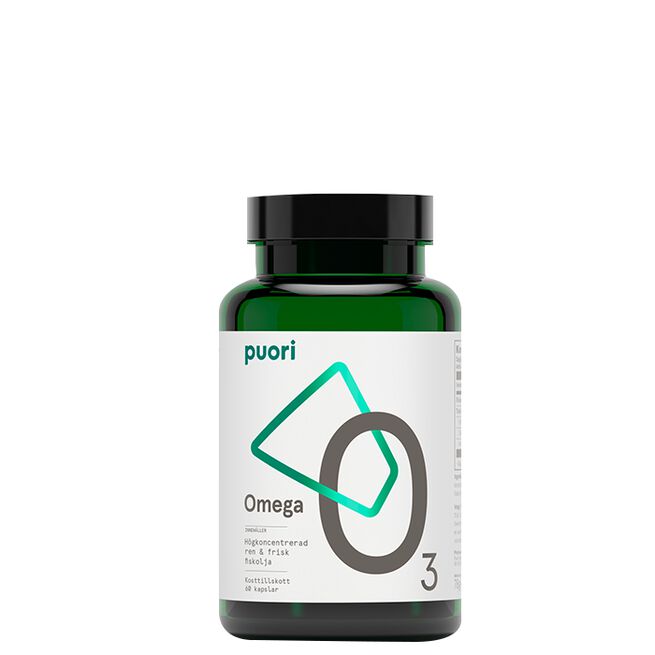 Puori Puori O3 Omega-3 80% 2000 mg 60 kapslar