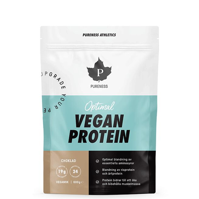 Pureness Athletics Optimal Veganskt Protein Choklad 600 g