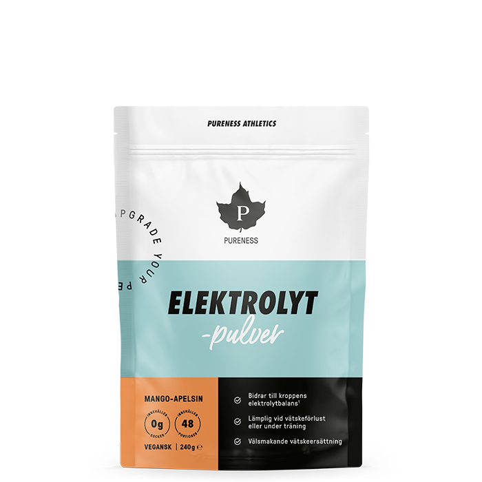 Pureness Elektrolytpulver 240 g Mango/Apelsin
