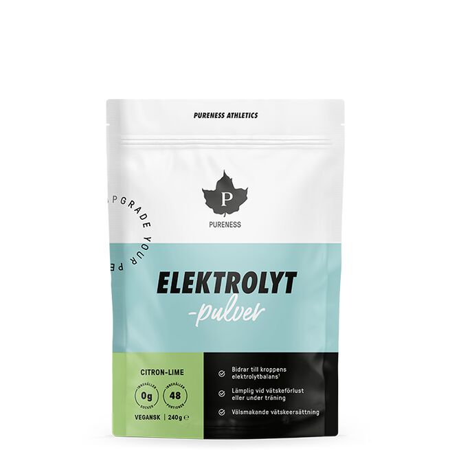 Pureness Elektrolytpulver 240 g Citron/Lime