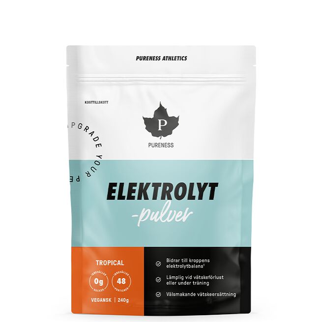 Pureness Elektrolytpulver 240 g Tropisk