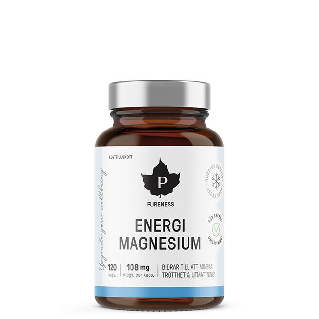 Pureness Energimagnesium 120 kapslar