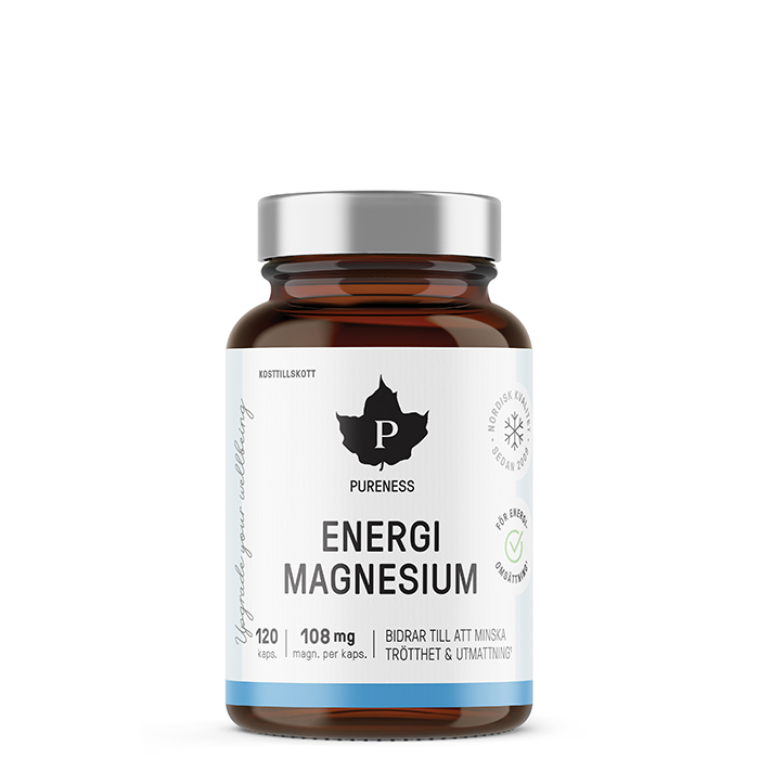 Pureness Energimagnesium 120 kapslar