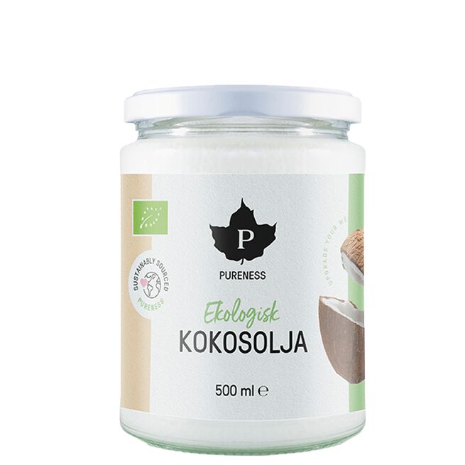 Pureness Jungfru kokosolja Eko 500 ml