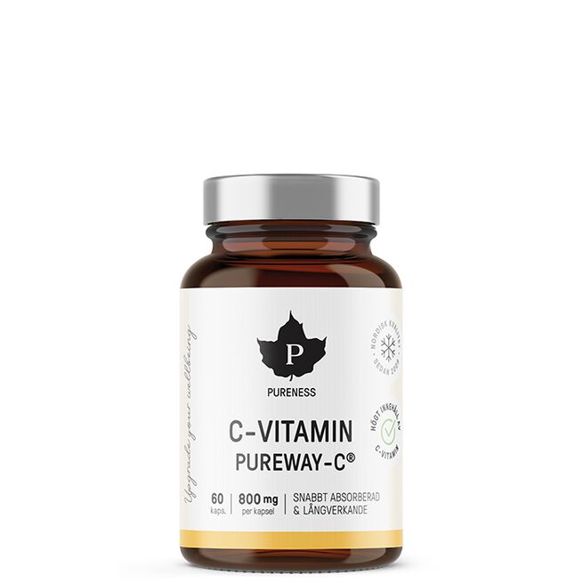 Pureness Pureway C-vitamin Långverkande 60 kapslar