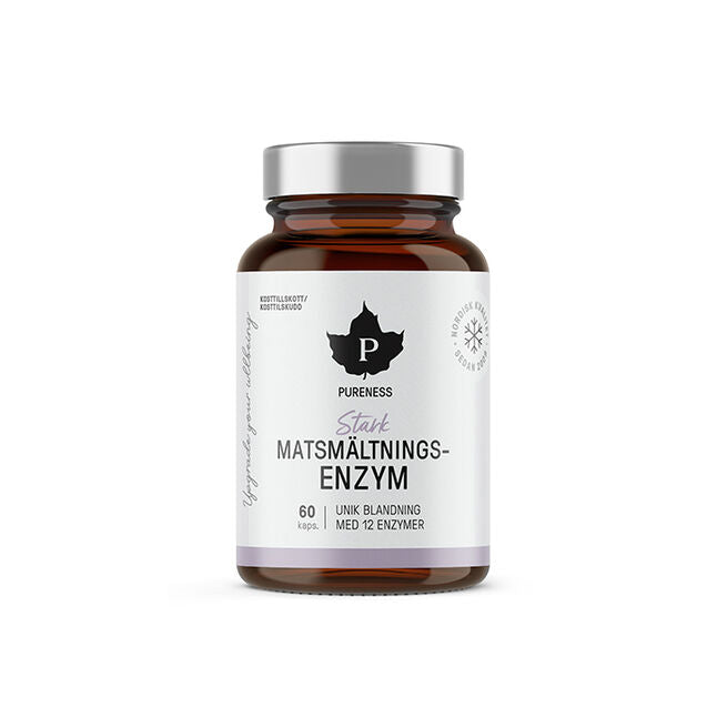 Pureness Stark Matsmältningsenzym 60 kapslar