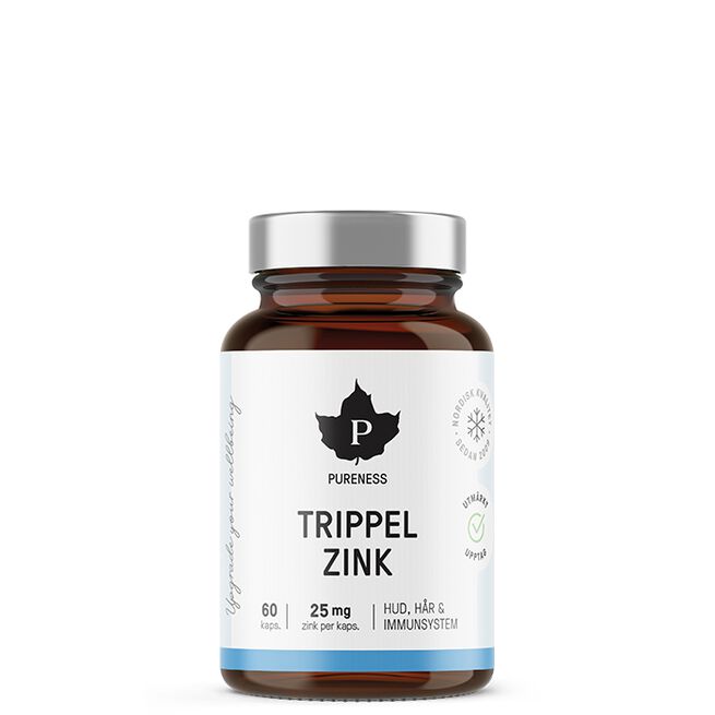 Pureness Trippel Zink 60 kapslar