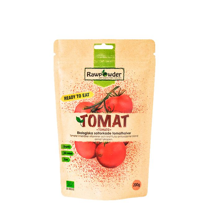 Rawpowder Ekologisk Soltorkad Tomat 200 g