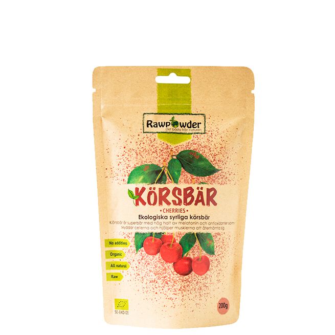 Rawpowder Ekologiska Körsbär 200 g