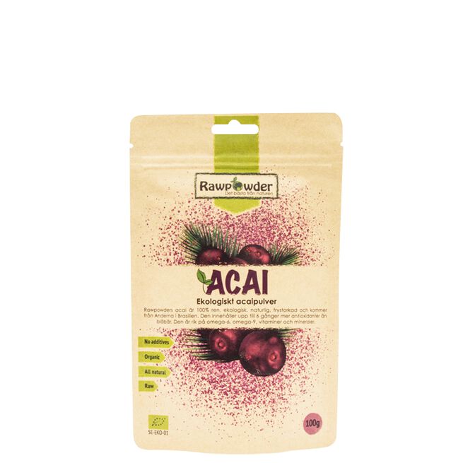 Rawpowder Ekologiskt Acaipulver 100 g