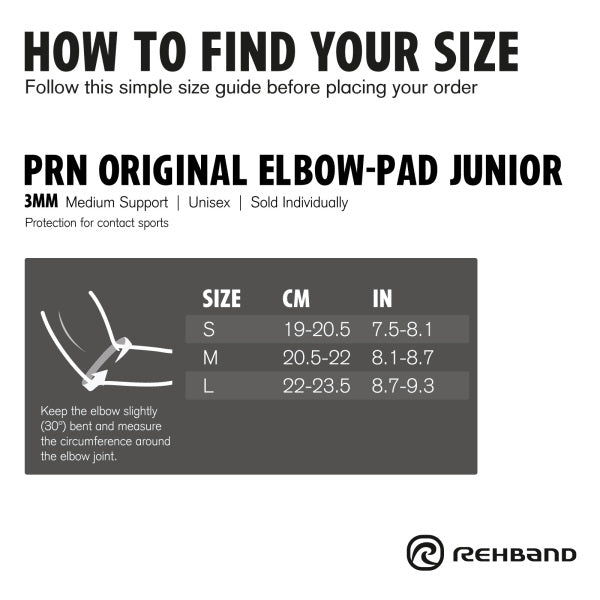 Rehband PRN Original Elbow Pad Jr