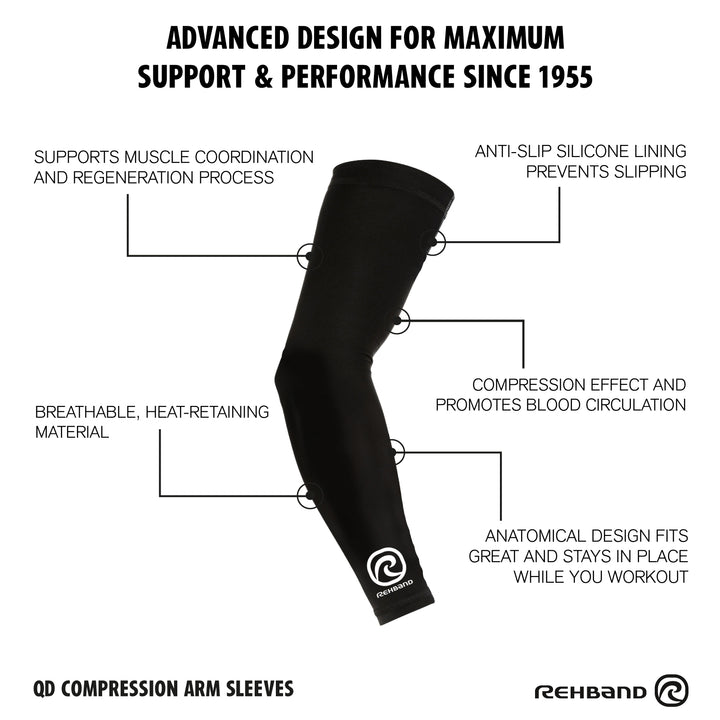 Rehband QD Compr.Arm-Sleeve Pair