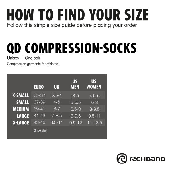 Rehband QD Compression Socks