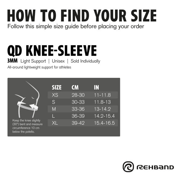 Rehband QD Knee Sleeve 3 mm