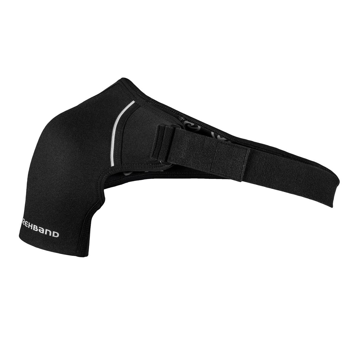 Rehband QD Shoulder Support, Left, 3mm, Black