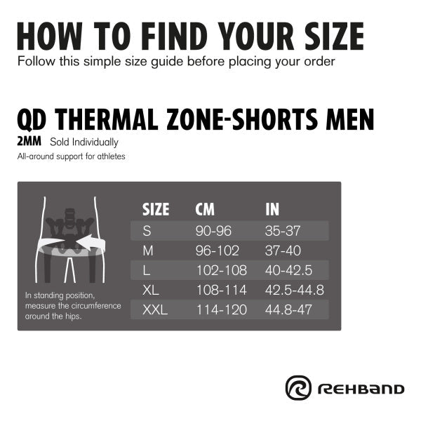 Rehband QD Thermal Zone Shorts Men