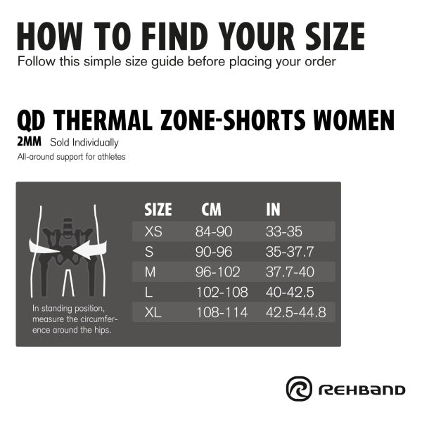 Rehband QD Thermal Zone Shorts Women